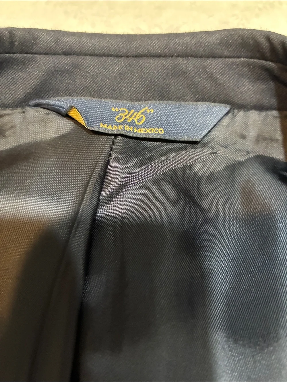 Brooks Brothers Navy Blazer - Classic Interior